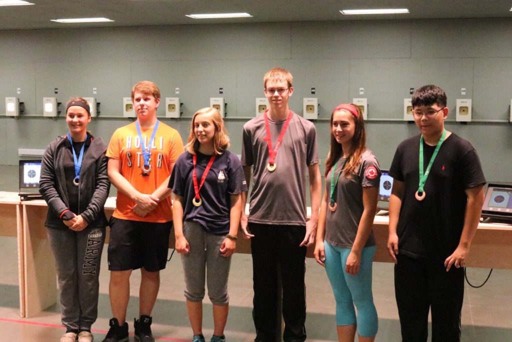 Air Rifle team winners