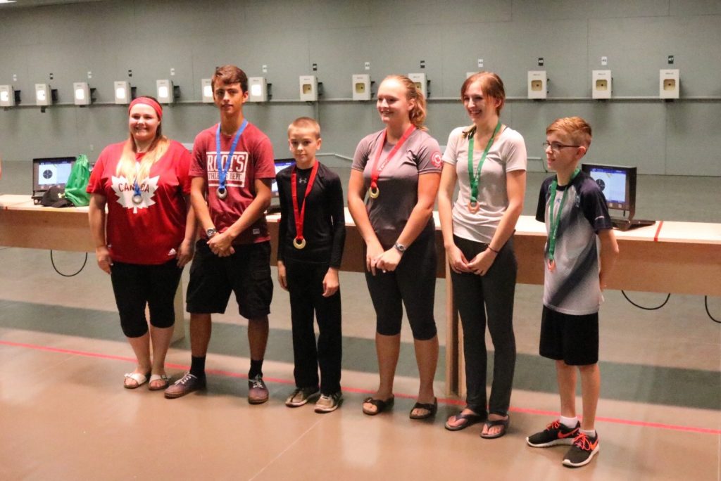 Air Pistol team winners